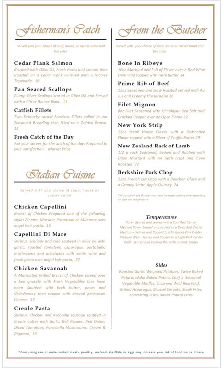 Spring Menu 2020 Spring 2020 Dinner menu 2020.bmp1 – Owensboro Country Club